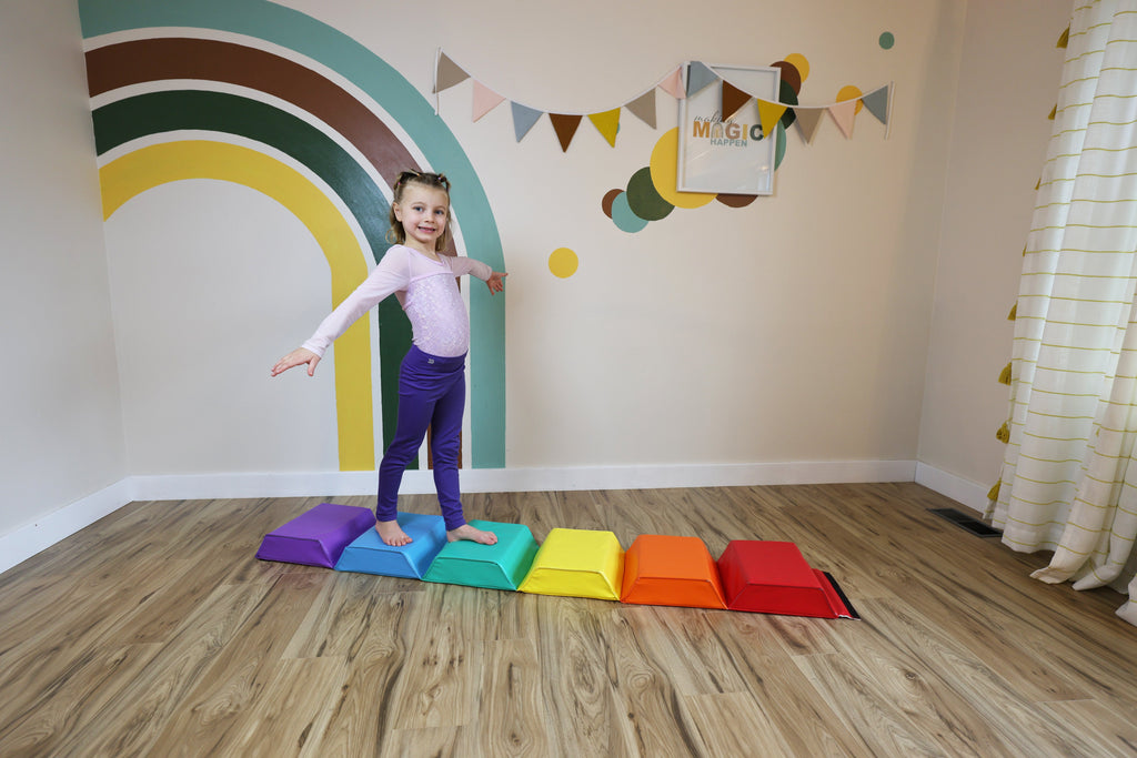 Hexagon Gymnastics Mat - Trainer Tumbling Mat by New Bounce